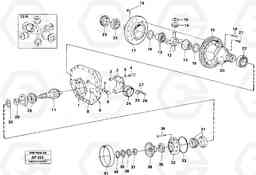 66922 Final drive L120C VOLVO BM VOLVO BM L120C SER NO - 11318, Volvo Construction Equipment