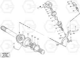 22823 Differential lock L120C VOLVO BM VOLVO BM L120C SER NO - 11318, Volvo Construction Equipment