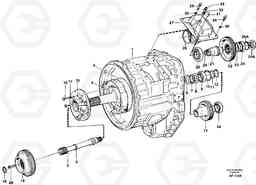 27225 Converter housing, gears and shafts L120C VOLVO BM VOLVO BM L120C SER NO - 11318, Volvo Construction Equipment