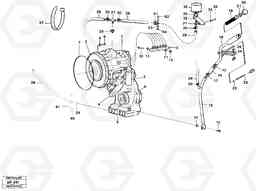 85831 Hydraulic transmission with fitting parts L120C VOLVO BM VOLVO BM L120C SER NO - 11318, Volvo Construction Equipment