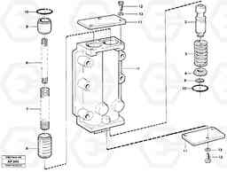 21765 Pressure limiting valve L120C VOLVO BM VOLVO BM L120C SER NO - 11318, Volvo Construction Equipment
