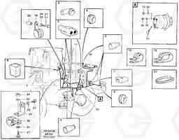 27219 Cable harnesses, rear L120C VOLVO BM VOLVO BM L120C SER NO - 11318, Volvo Construction Equipment