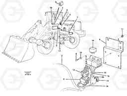 27221 Cable harness for air conditioning L120C VOLVO BM VOLVO BM L120C SER NO - 11318, Volvo Construction Equipment