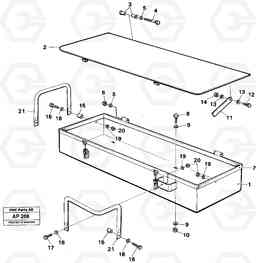 65886 Toolbox L120C VOLVO BM VOLVO BM L120C SER NO - 11318, Volvo Construction Equipment