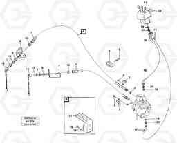 50981 Extra hydraulic equipment3rd hydraulic control L120C VOLVO BM VOLVO BM L120C SER NO - 11318, Volvo Construction Equipment