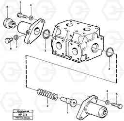 10878 Reversing valve L120C VOLVO BM VOLVO BM L120C SER NO - 11318, Volvo Construction Equipment