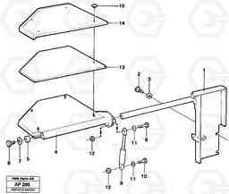 46456 Instructor's seat L120C VOLVO BM VOLVO BM L120C SER NO - 11318, Volvo Construction Equipment