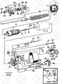 21732 Starter motor L120C VOLVO BM VOLVO BM L120C SER NO - 11318, Volvo Construction Equipment