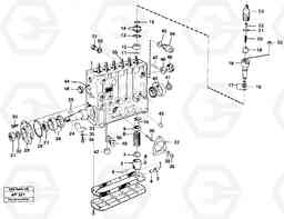 89275 Injection pump L120C VOLVO BM VOLVO BM L120C SER NO - 11318, Volvo Construction Equipment