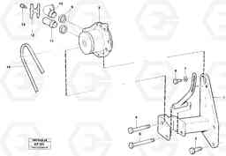 78383 Waterpump, assembly L120C VOLVO BM VOLVO BM L120C SER NO - 11318, Volvo Construction Equipment