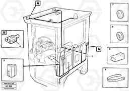 14113 Cable harnesses, cab L120C VOLVO BM VOLVO BM L120C SER NO - 11318, Volvo Construction Equipment