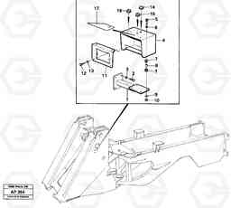 29299 Lamp retainer L120C VOLVO BM VOLVO BM L120C SER NO - 11318, Volvo Construction Equipment