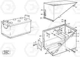 65883 Battery box L120C VOLVO BM VOLVO BM L120C SER NO - 11318, Volvo Construction Equipment