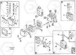 103191 Valve, circuit body and return valve L120C VOLVO BM VOLVO BM L120C SER NO - 11318, Volvo Construction Equipment