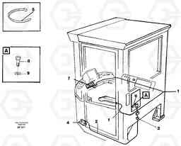 10937 Cable harness for Cdc-steering. L120C VOLVO BM VOLVO BM L120C SER NO - 11318, Volvo Construction Equipment