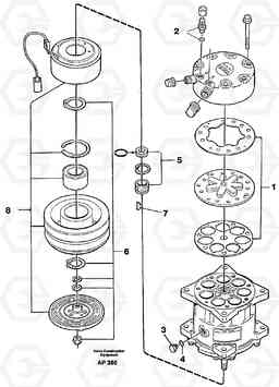 14098 Air compressor L120C VOLVO BM VOLVO BM L120C SER NO - 11318, Volvo Construction Equipment