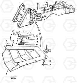 29300 Bottom-guard plates L120C VOLVO BM VOLVO BM L120C SER NO - 11318, Volvo Construction Equipment