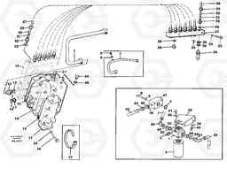 92772 Oil filter and testing block L120C S/N 11319-SWE, S/N 61677-USA, S/N 70075-BRA, Volvo Construction Equipment