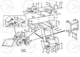 59733 Foot step L120C S/N 11319-SWE, S/N 61677-USA, S/N 70075-BRA, Volvo Construction Equipment