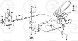 20989 Regulator control L120C S/N 11319-SWE, S/N 61677-USA, S/N 70075-BRA, Volvo Construction Equipment