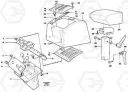 60432 Servo valve with fitting parts L120C S/N 11319-SWE, S/N 61677-USA, S/N 70075-BRA, Volvo Construction Equipment