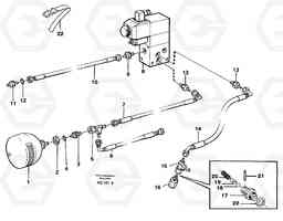 21326 Parking brake, electro -hydraulic L120C S/N 11319-SWE, S/N 61677-USA, S/N 70075-BRA, Volvo Construction Equipment