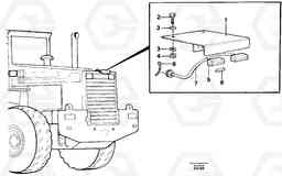 89351 Sign plate. L120C S/N 11319-SWE, S/N 61677-USA, S/N 70075-BRA, Volvo Construction Equipment