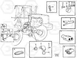 59626 Cable harness, transmission L120C S/N 11319-SWE, S/N 61677-USA, S/N 70075-BRA, Volvo Construction Equipment