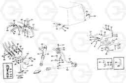 96420 Steering system L120C S/N 11319-SWE, S/N 61677-USA, S/N 70075-BRA, Volvo Construction Equipment