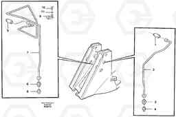 25439 Extended lubepoints for loader linkage. L120C S/N 11319-SWE, S/N 61677-USA, S/N 70075-BRA, Volvo Construction Equipment