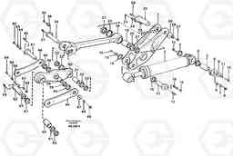 60568 Links with fitting parts L120C S/N 11319-SWE, S/N 61677-USA, S/N 70075-BRA, Volvo Construction Equipment