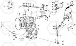 83226 Hydraulic transmission with fitting parts L120C S/N 11319-SWE, S/N 61677-USA, S/N 70075-BRA, Volvo Construction Equipment