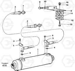 56650 Cooling system L120C S/N 11319-SWE, S/N 61677-USA, S/N 70075-BRA, Volvo Construction Equipment