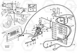 59628 Cable harness for air conditioning L120C S/N 11319-SWE, S/N 61677-USA, S/N 70075-BRA, Volvo Construction Equipment