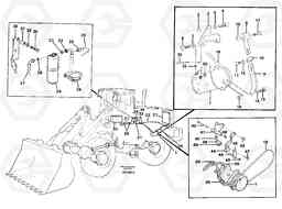 59649 Compressor for cooling agent R134a with fitting parts. L120C S/N 11319-SWE, S/N 61677-USA, S/N 70075-BRA, Volvo Construction Equipment