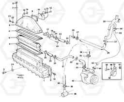 84239 Intercooler L120C S/N 11319-SWE, S/N 61677-USA, S/N 70075-BRA, Volvo Construction Equipment