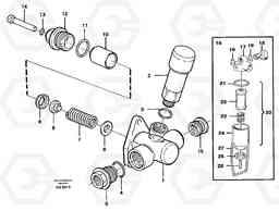 92206 Feed pump L120C S/N 11319-SWE, S/N 61677-USA, S/N 70075-BRA, Volvo Construction Equipment