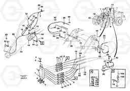 69772 Distribution block, B2. L120C S/N 11319-SWE, S/N 61677-USA, S/N 70075-BRA, Volvo Construction Equipment