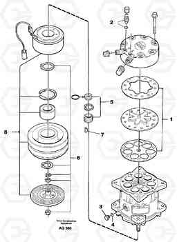 21491 Air compressor L120C S/N 11319-SWE, S/N 61677-USA, S/N 70075-BRA, Volvo Construction Equipment