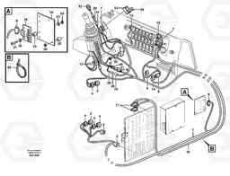 85556 Cable harnesses, single lever control. L120C S/N 11319-SWE, S/N 61677-USA, S/N 70075-BRA, Volvo Construction Equipment