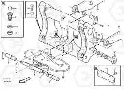 59655 Attachment bracket L120C S/N 11319-SWE, S/N 61677-USA, S/N 70075-BRA, Volvo Construction Equipment