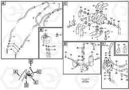 88777 Extra hydraulic equipment4th function L120C S/N 11319-SWE, S/N 61677-USA, S/N 70075-BRA, Volvo Construction Equipment