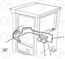 24732 Heating system L50C S/N 10967-, OPEN ROPS S/N 35001-, Volvo Construction Equipment