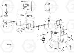 23669 Windshield washer L50C S/N 10967-, OPEN ROPS S/N 35001-, Volvo Construction Equipment