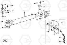 22399 Hydraulic cylinder, assembly L50C S/N 10967-, OPEN ROPS S/N 35001-, Volvo Construction Equipment