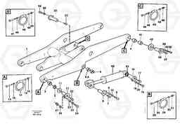 23208 Lifting unit L50C S/N 10967-, OPEN ROPS S/N 35001-, Volvo Construction Equipment