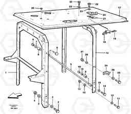 78061 Engine cover L50C S/N 10967-, OPEN ROPS S/N 35001-, Volvo Construction Equipment