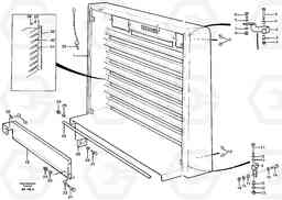 89303 Radiator casing L50C S/N 10967-, OPEN ROPS S/N 35001-, Volvo Construction Equipment