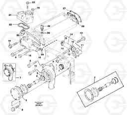 40759 Water pump L50C S/N 10967-, OPEN ROPS S/N 35001-, Volvo Construction Equipment