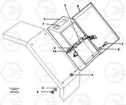 25313 Tools L50C S/N 10967-, OPEN ROPS S/N 35001-, Volvo Construction Equipment